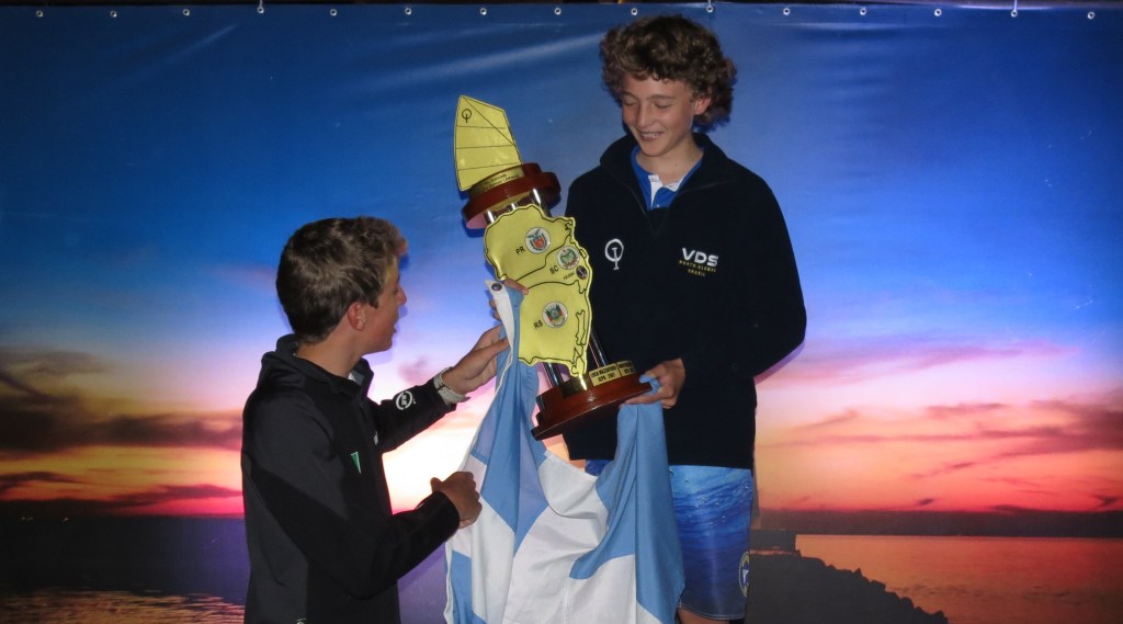 Campeão Sul Brasileiro de Optimist - Lucas Stolf
