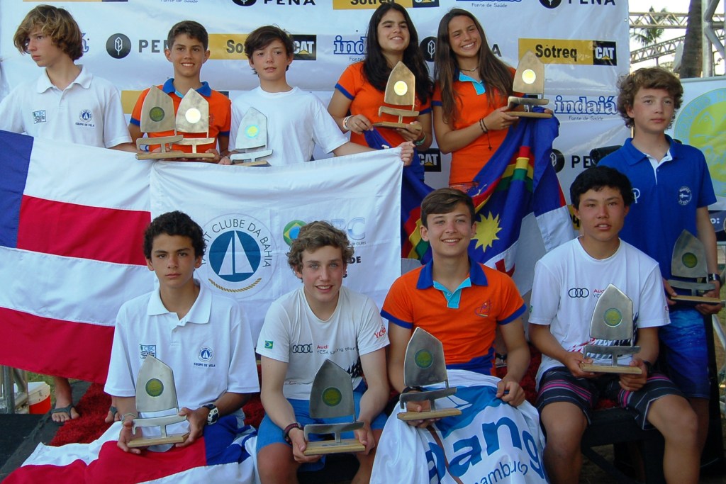 Dez primeiros colocados da categoria veterano.