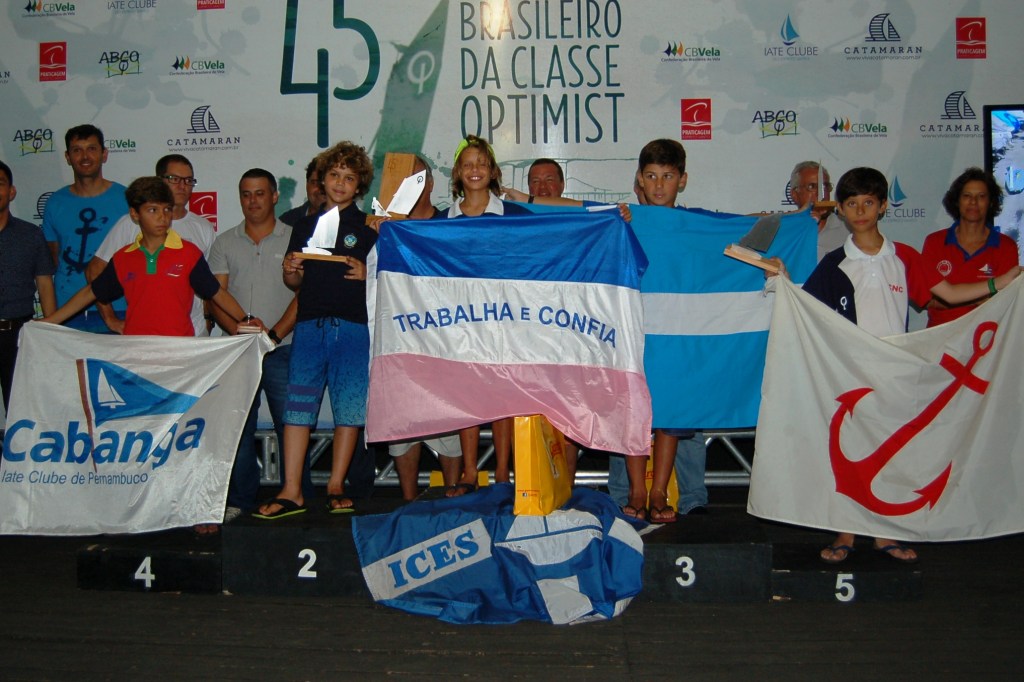 Premiação categoria mirim masculino