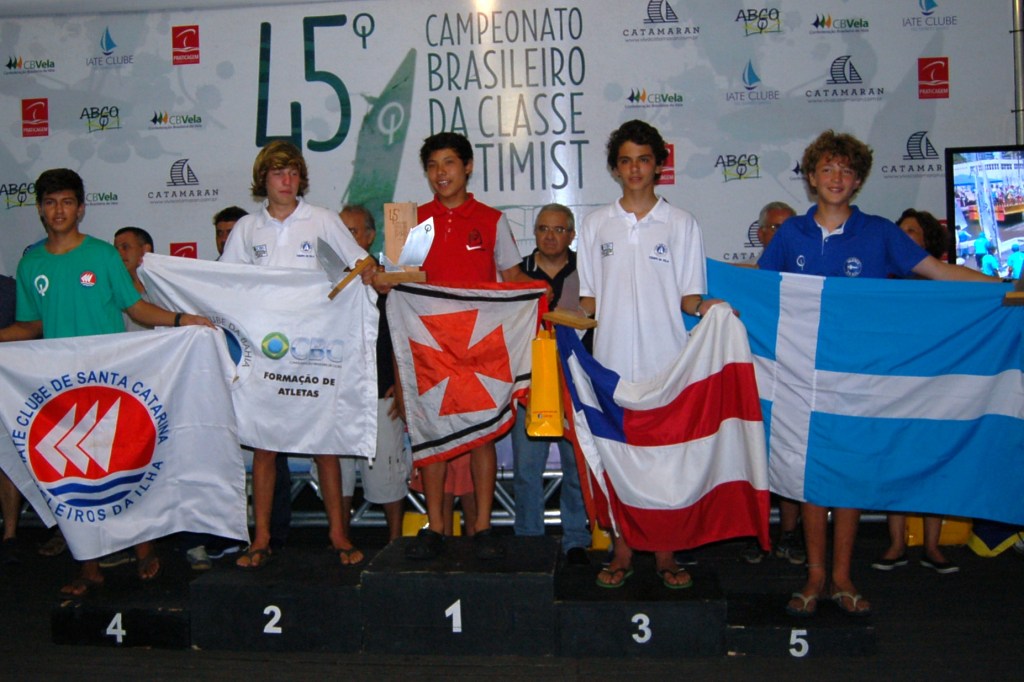 Premiação categoria juvenil masculino