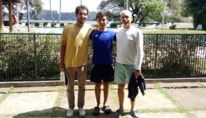 Gabriel Melchert, Nicolas Bernal e Eduardo Melchert